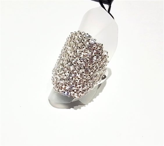 Ring Misis Woman EMERA in Silver Zircone AN03693RH - AN03693RH